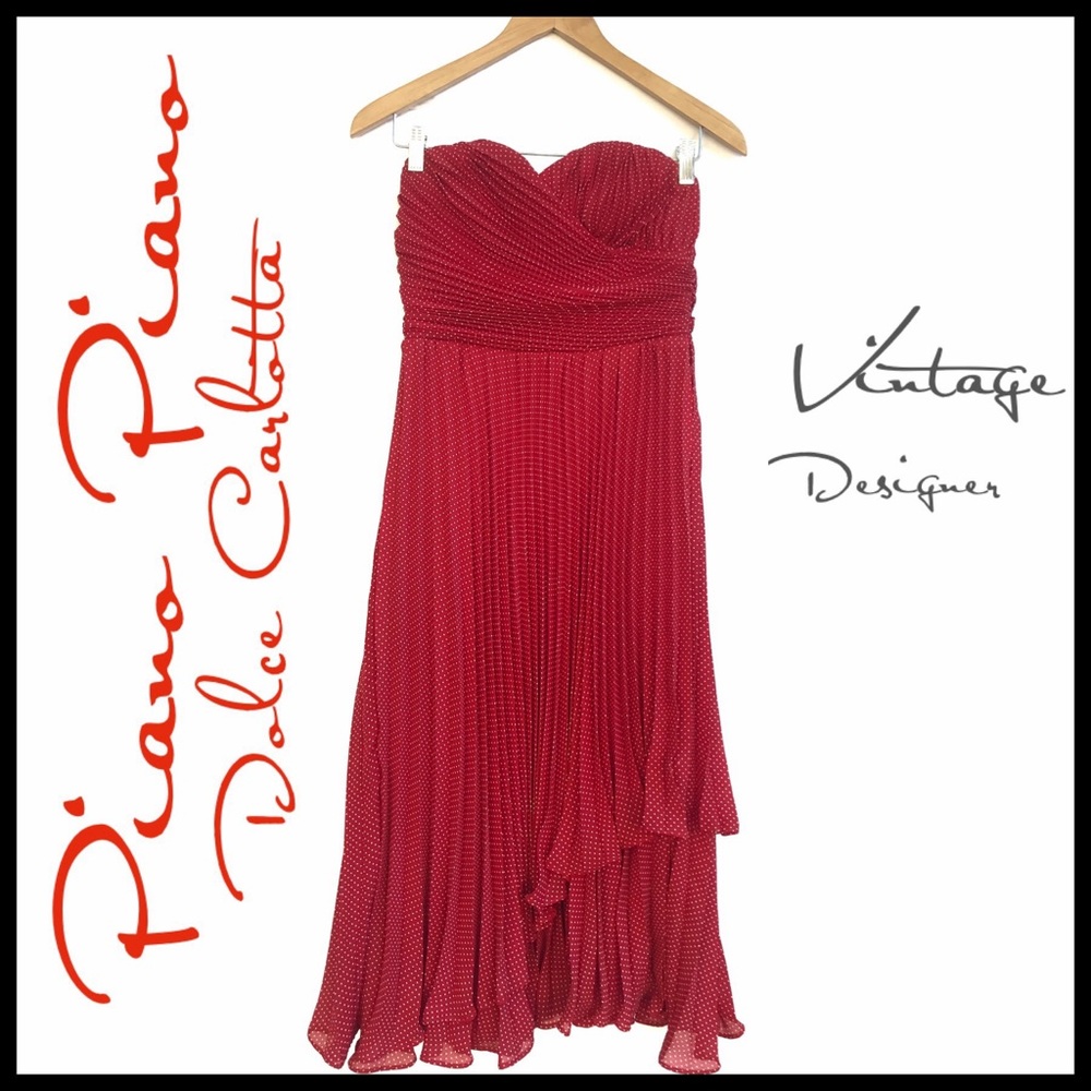 Piano Piano Dolce Carlotta Vintage Designer Dress